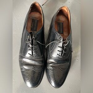 Bostonian Men's Classic Black Leather Derbys